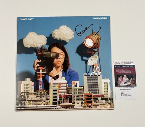 GINGER ROOT SIGNED SHINBANGUMI VINYL RECORD CAMERON LEW