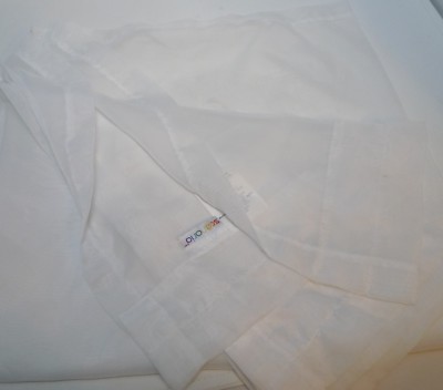 Scenario White Sheer Panel 27