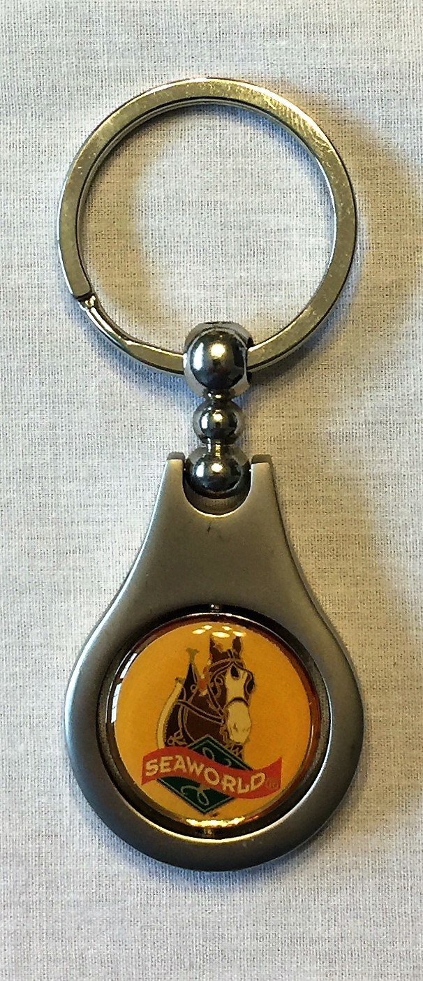 Vintage SeaWorld Key Chain SeaWorld Adventure Parks