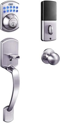 Keypad Deadbolt, Tacklife Electronic Keypad Lock Single Cylinder Front Door Hand