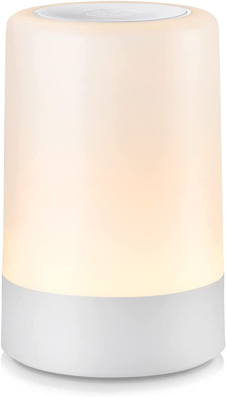 Nursery Night Light for Babies, LED Bedside Touch Sensor Lamp for Kids Breastfee