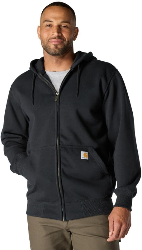 Carhartt Men's Tall Rain Defender Paxton Heavyweight Hooded Zip Front Sweatshirt