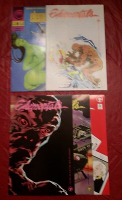 ELEMENTALS: HUGE 1ST ISSUE, SIGNED BILL WILLINGHAM; 1 2 3 4 +SIZZING SEX; CGC IT