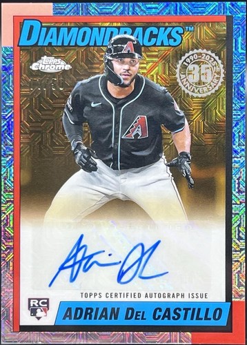 2) 2025 Topps Series 1 Baseball Adrian Del Castillo RC #226 