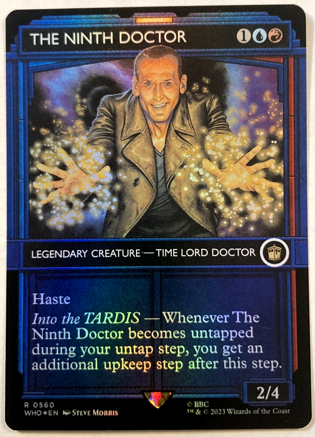 MTG The Ninth Doctor SHOWCASE FOIL Doctor Who 560 NM | eBay