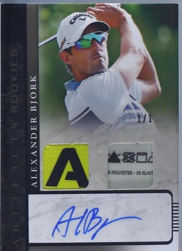 2021 Upper Deck Artifacts - Alexander Bjork #AR-AB