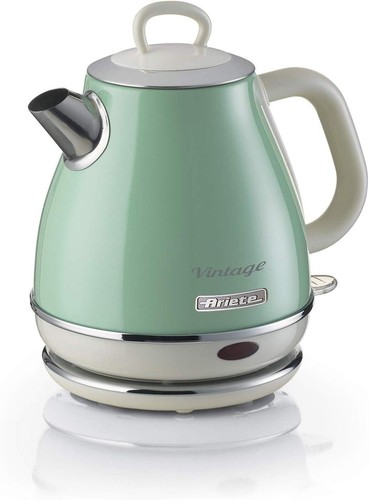Ariete Wasserkocher Vintage 2868GR, 1630 Watt, 1.0 Liter, gruen