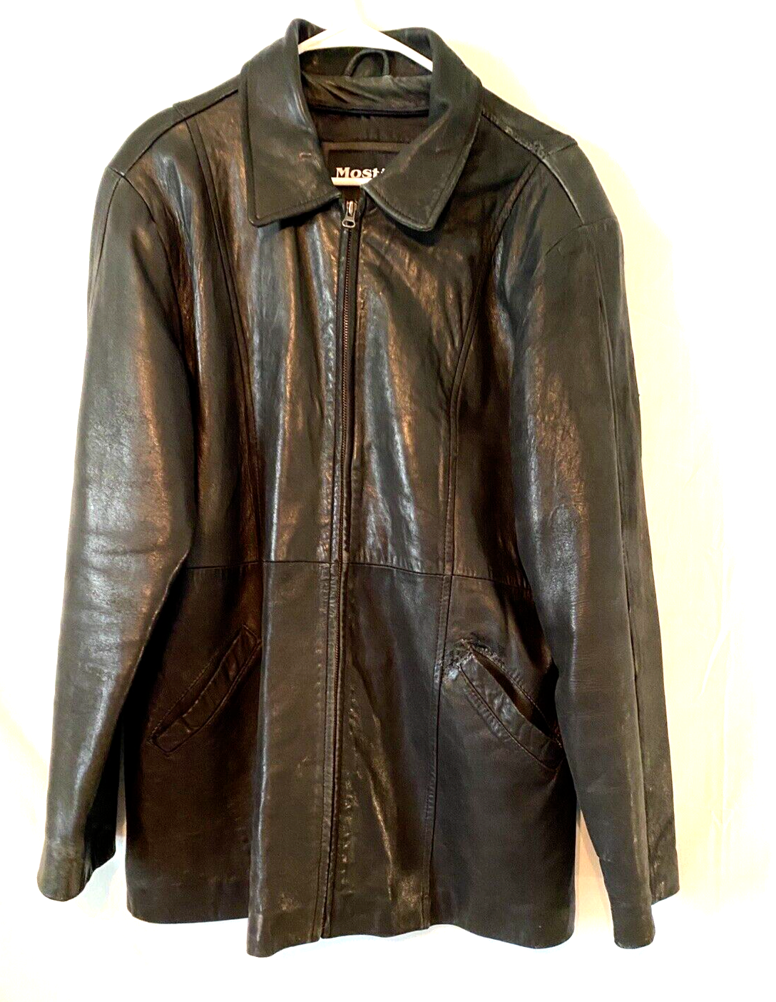 ジャケット・アウター Vintage real leather jacket sheep AS37 Vintage real leather jacket sheep AS37