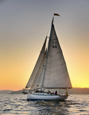 1934 Classic Alden Sailboat "Iris"