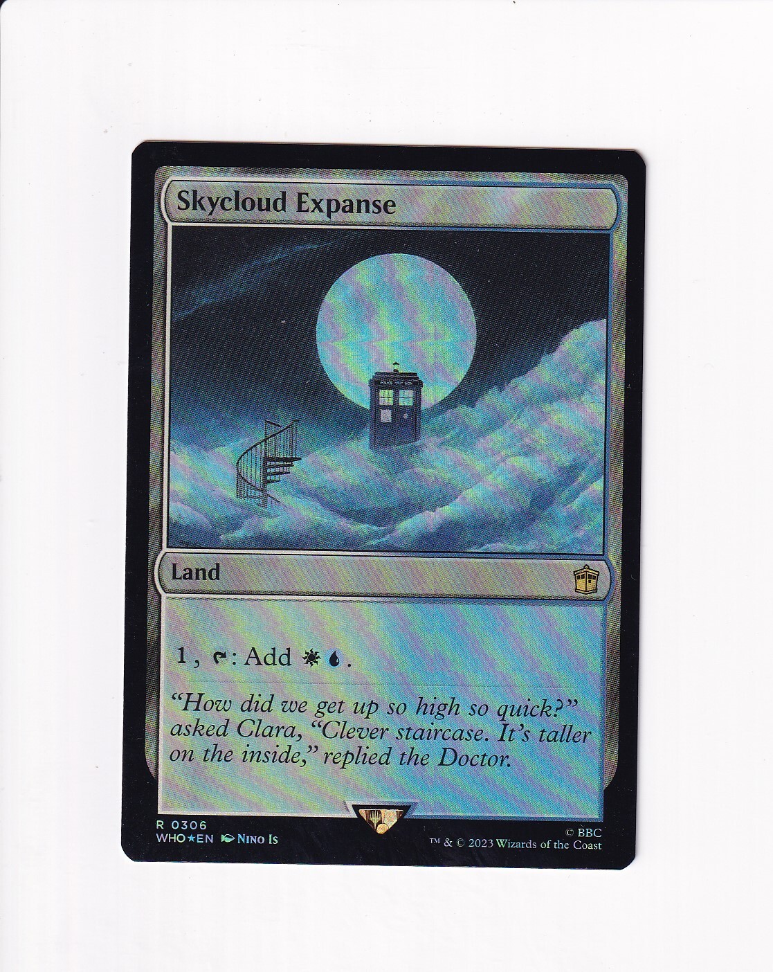 2023 MTG MAGIC THE GATHERING DR. WHO FOIL SKYCLOUD EXPANSE