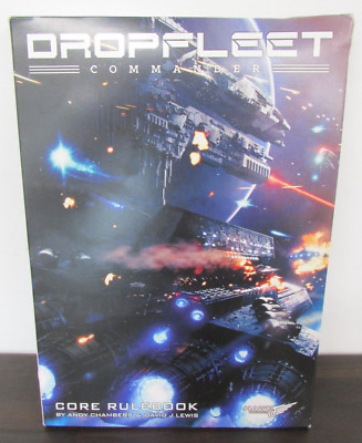 Hawk Wargames Dropfleet Commander Core Rulebook HDF-10001 2016 Open but NEW