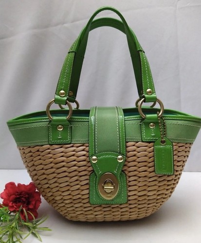 バッグ Coach Nubuck Turn Lock Bag Green Coach Turnlock Crossbody Bag | Brixton Baker