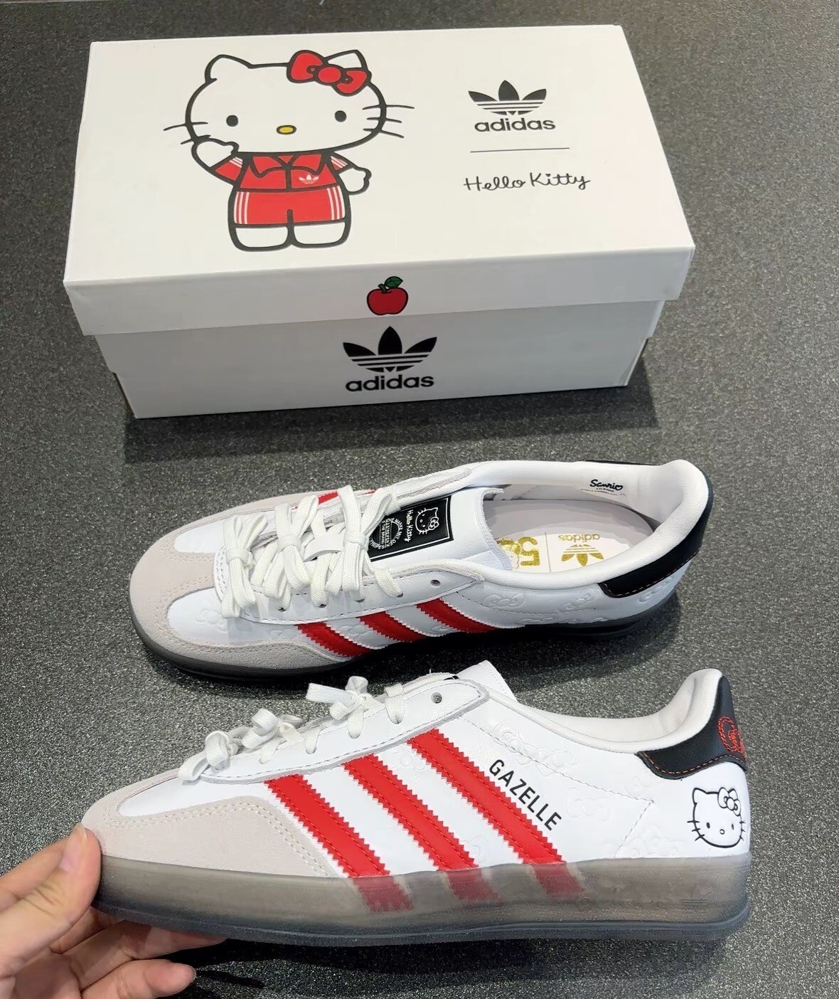 adidas Originals x Hello Kitty Gazelle Indoor W 50th