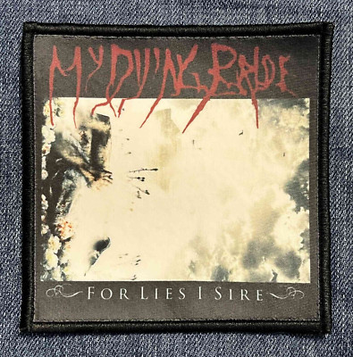 My Dying Bride For Lies I Sire Sublimated Printed Patch | Doom Gothic Metal Band