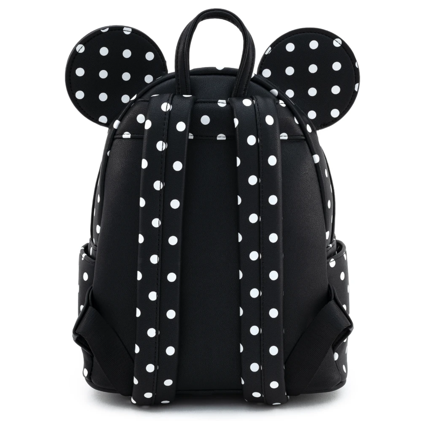 Loungefly Disney Minnie Mouse Polka Dot Mini Backpack Black Red White