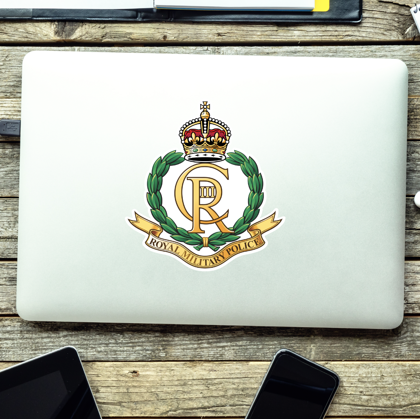 Royal Military Police Waterproof Vinyl Stickers (New style) - Official Reseller - Picture 2 of 12