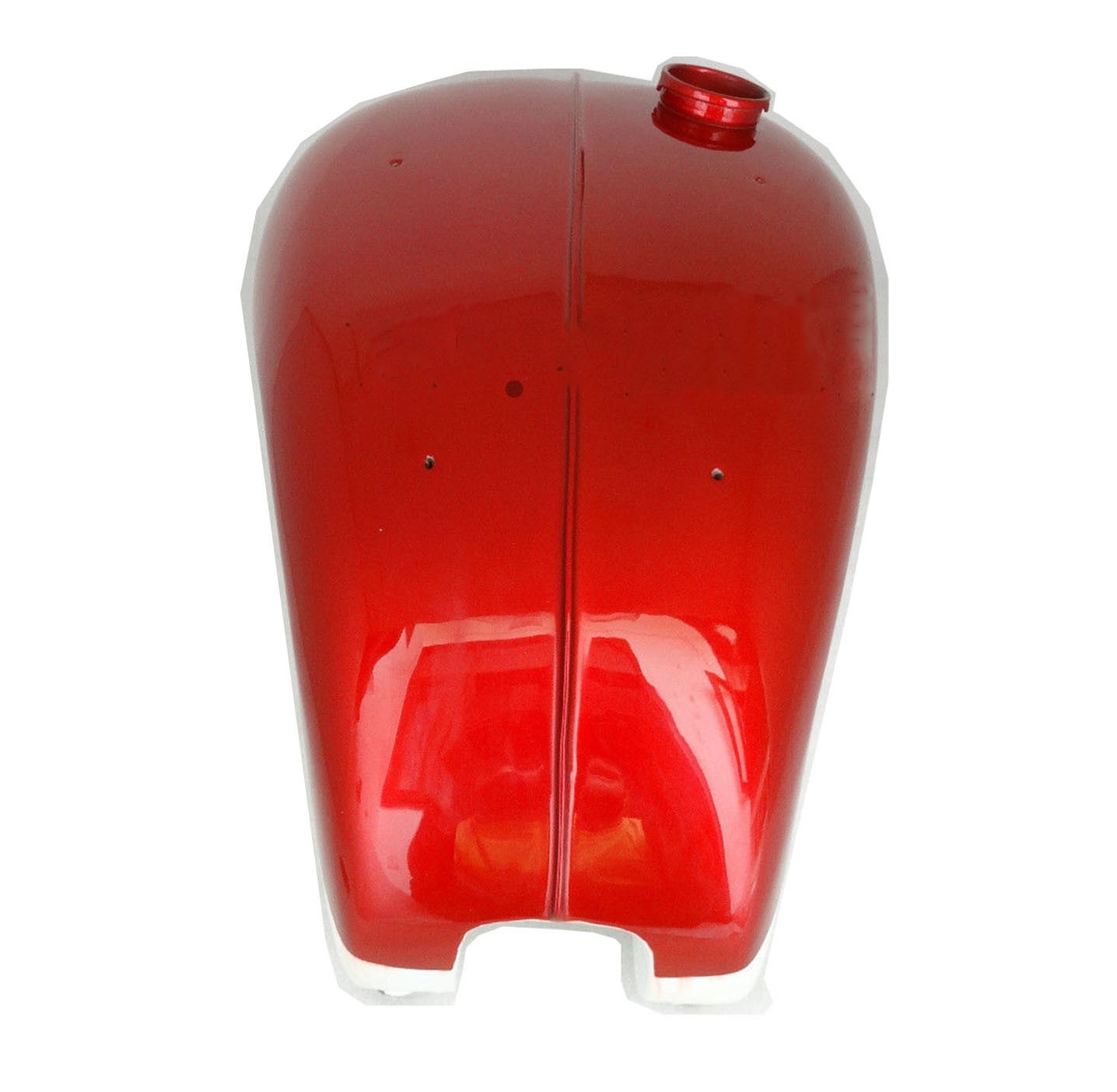 Fits Triumph T120 TR6 Duplex Frame Cherry & White Petrol Fuel Tank 1960  