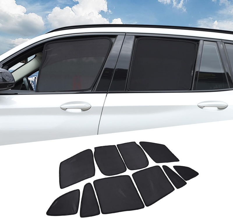 Window Sun Shade Compatible with B-MW X3 G01 2018-2024 Accessories | Windscreen