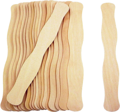 200 pcs Jumbo Wooden Craft Sticks Pack Popsicle sticks