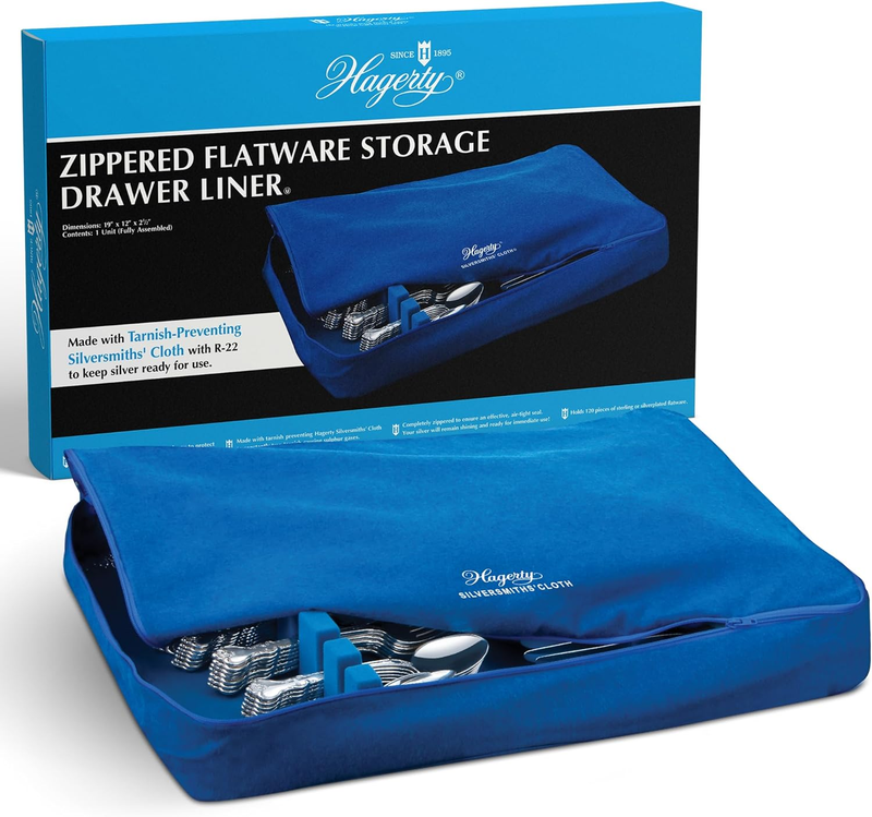 Storage Drawer Liner –tarnish Preventative Silverware Orga