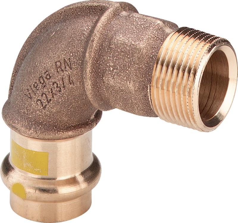 Viega Presse Professionnelle Gaz Sc-Contur Essayage Installation Coude T Socket