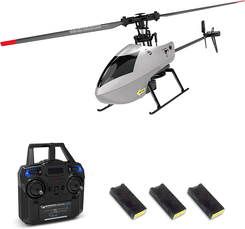 C129 V2 RC Helicopter, 4 Channel Remote Control Helicopter with 6-Axis Gyro,