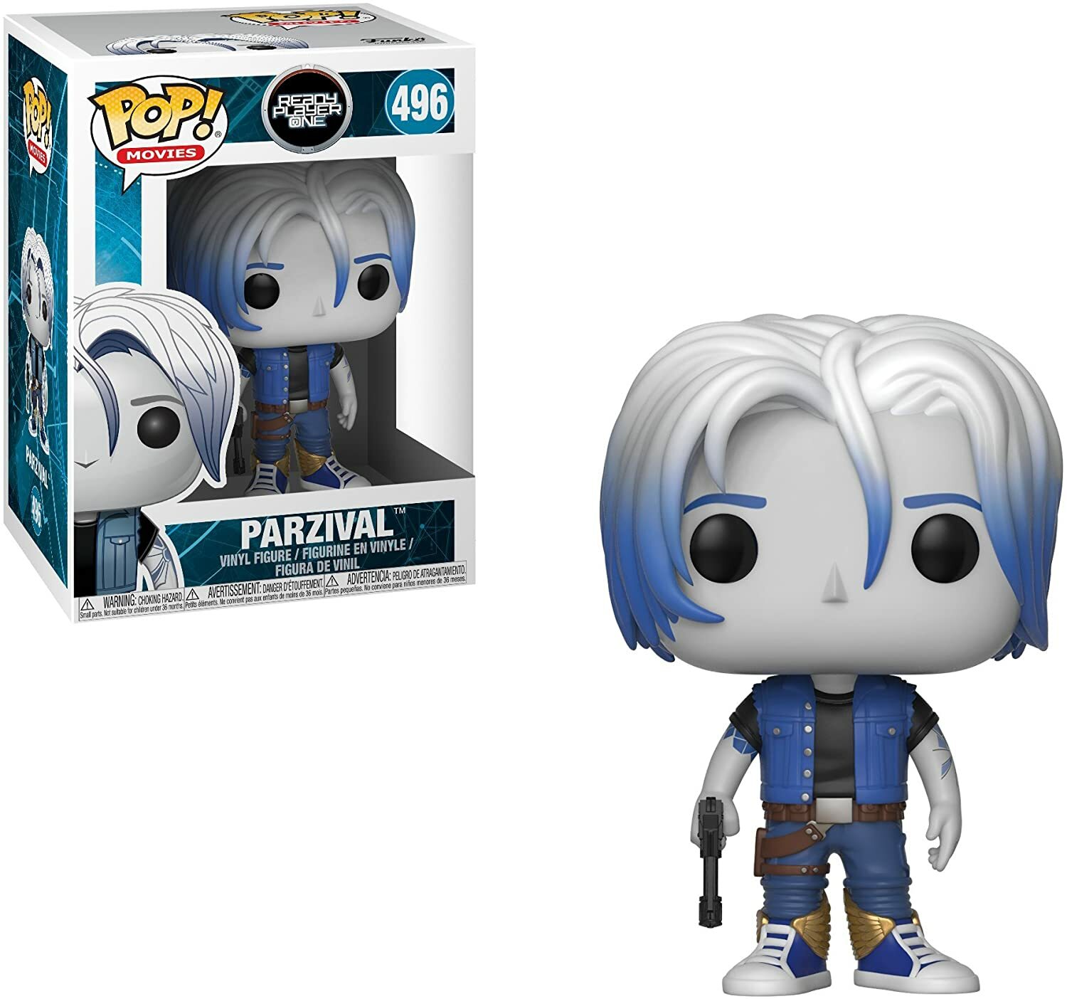 POP! Movies Parzival フィギュア 496 レディプレイヤー1 Pop! Movies: Ready Player One Parzival #496 Vinyl Figure
