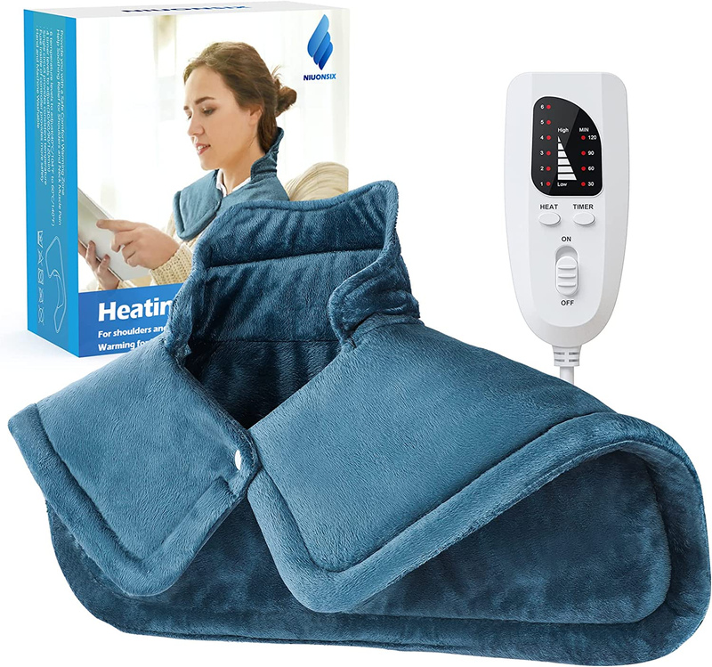 For Neck And Shoulders 2lb Weighted Neck Heating Pad For Pai