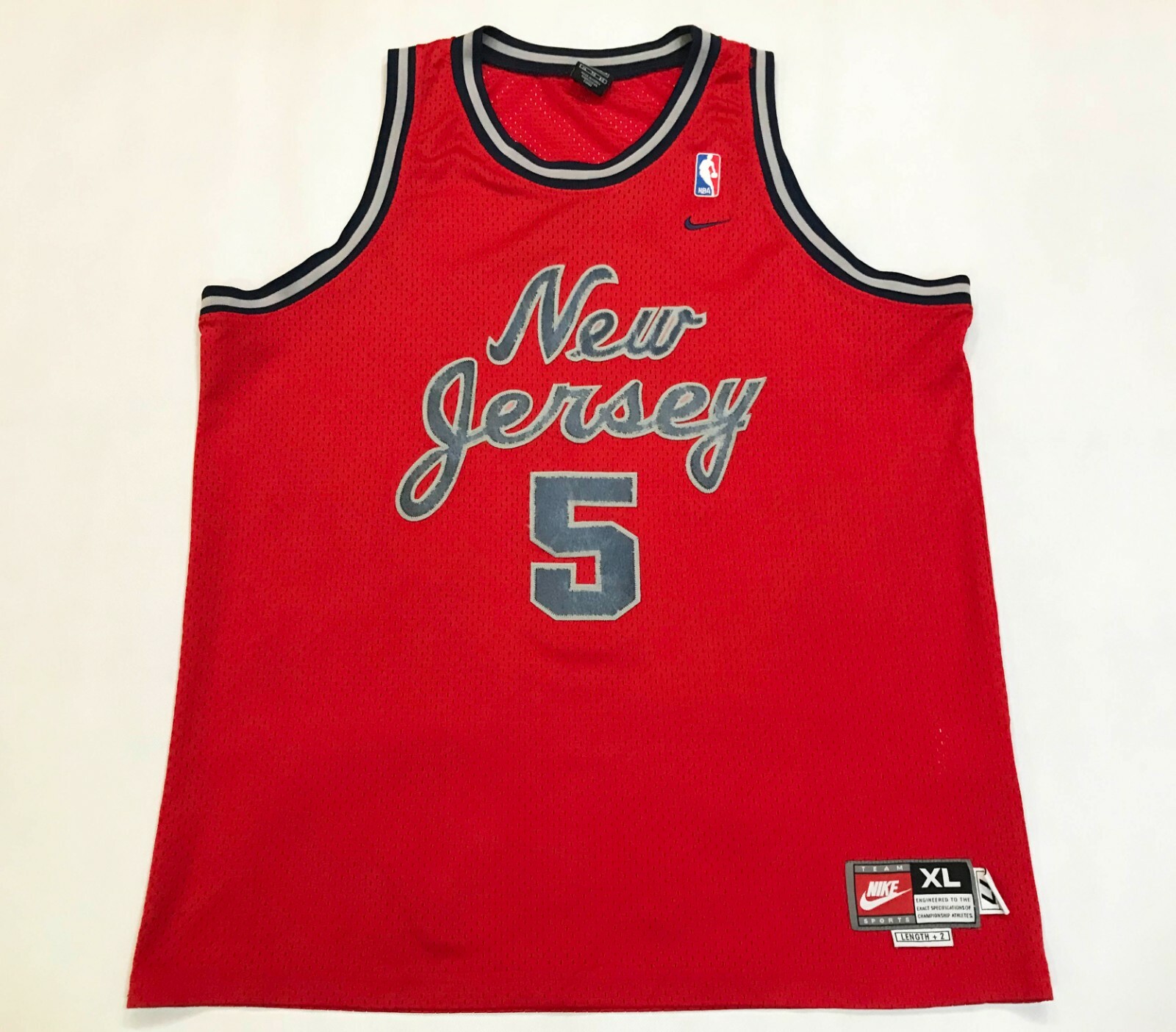 Nike NBA New Jersey Nets JASON KIDD #5 Basketball Jersey XL