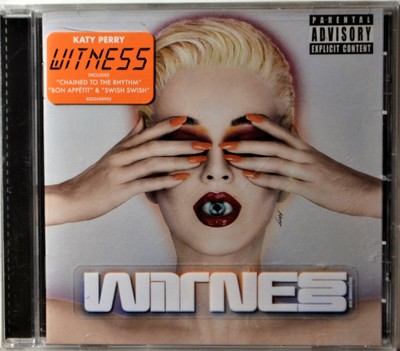 CD Kate Perry Witness PA Explicit SEALED Chained to the Rhythm Bon Appetit Swish
