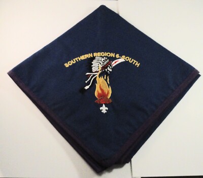 BSA OA SR-6S - Southern Region Section 6 South  Neckerchief - Navy Blue