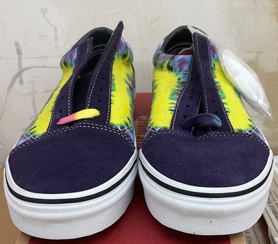 Vans Old Skool Tie Dye Tie Dye/Mysterioso/True White (GS/MS) (VN0A38G1VMO) — 4