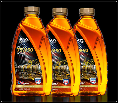 Ultra1Plus SAE 75W-90 Synthetic Gear Oil API GL-4 (3 QTS)