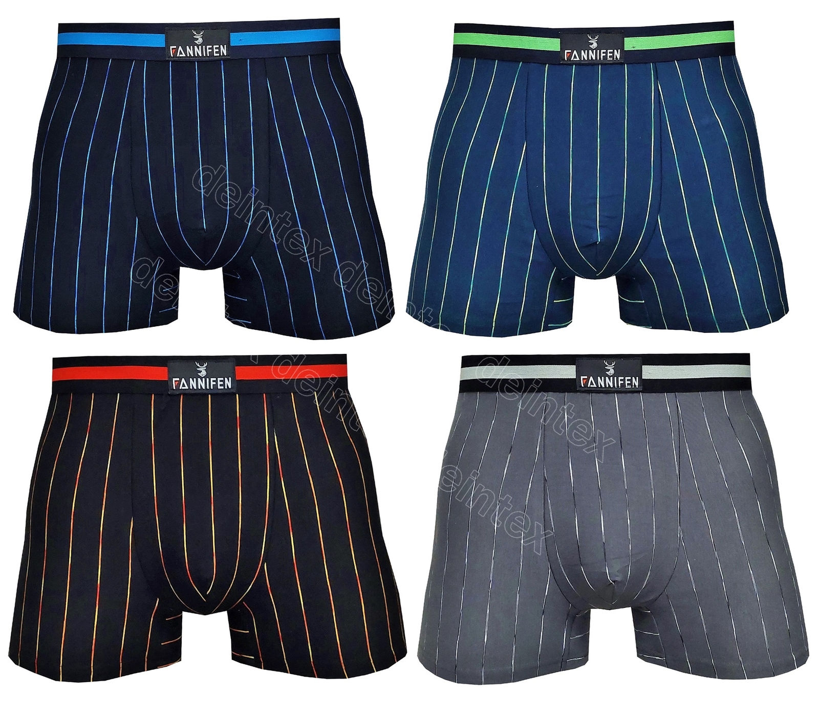 5 Herren Retro Boxershorts Sport Unterhose Baumwolle Shorts Pants M-3XL 146