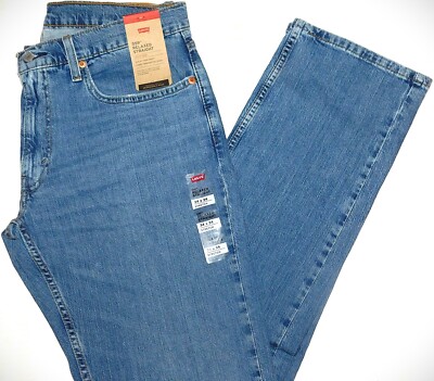 LEVIS 559 Relaxed Straight Fit Jeans Stretch Loose Through Thigh Fremont Cafe