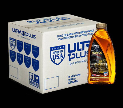 Ultra1Plus SAE 75W-90 Synthetic Gear Oil API GL-4 (12 QTS)