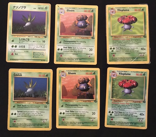 1st EDITION 海外版　Vileplume Gloom Oddish 1st EDITION 海外版 Vileplume Gloom Oddish Oddish / Gloom