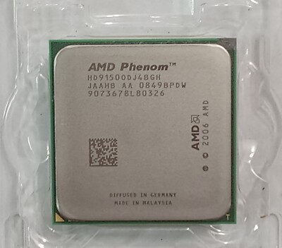 AMD PHENON X4 9150e JAAHB 1.8 GHZ SOCKET AM2 AM2+ HD91500DJ4BGH CPU PROCESSOR