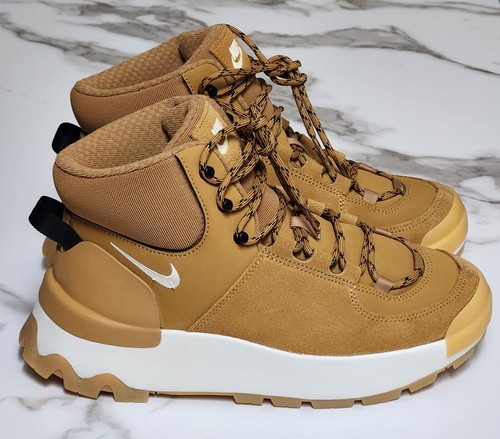 Nike City Classic Boots Women's 8.5 Mid Top Leather Sneakers