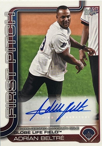 2025 Topps Series 1 - Adrian Beltre #FPA-AB