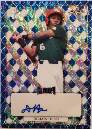 2022 Leaf Perfect Game National Showcase - Dillon Head #MA-DH1