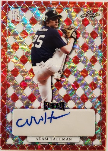 2022 Leaf Perfect Game National Showcase - Adam Hachman #MA-AH1