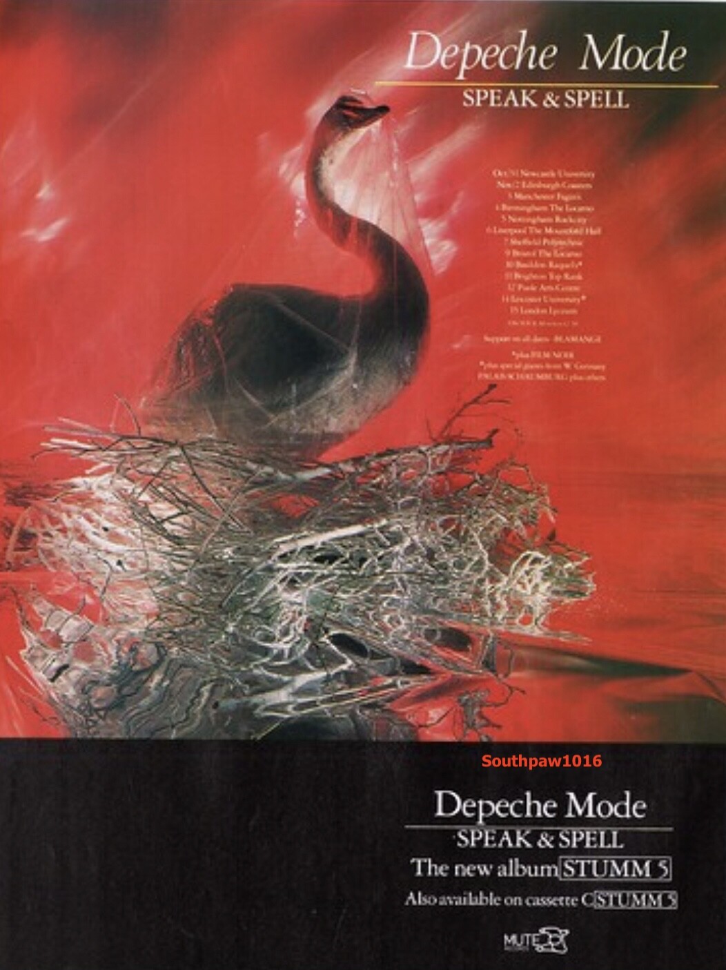 Depeche Mode Speak & Spell 日本盤　LP 1981 Depeche Mode 