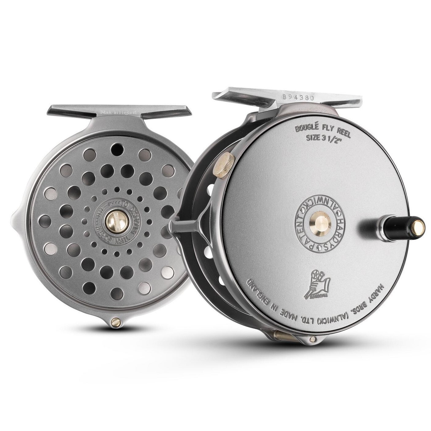 HARDY 1939 ブーグレ―ヘリテージ 3-3/4 オリンピック Hardy 1939 Bougle Heritage Fly Reel - Size 3 3/4