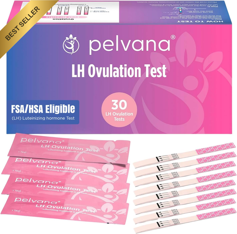 30PCS Ovulation Test Strips Kit LH Fertility Predictor for Women