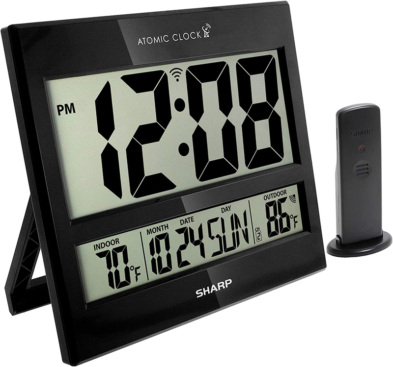 - Never Needs Setting! - Jumbo 3" Easy To Read Numbers