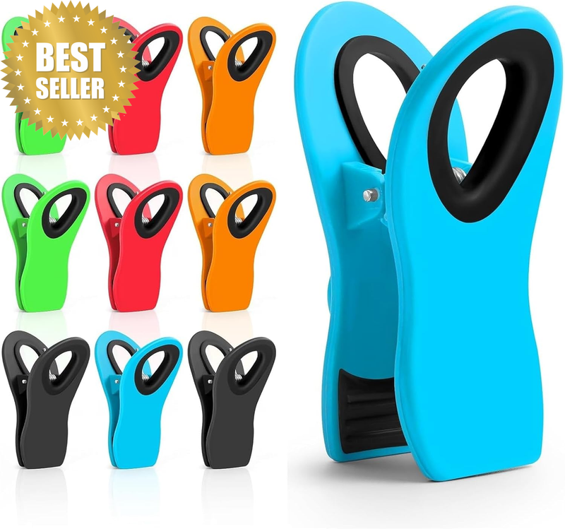 10Pcs Chip Clips, Bag Clips, Food Clips, Snack Clips, Kitchen Clips, Food Packag