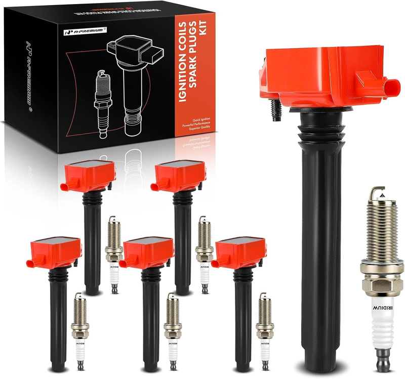 Ignition Coil Pack Iridium Spark Plugs for Chrysler Dodge Jeep Ram & Volkswagen