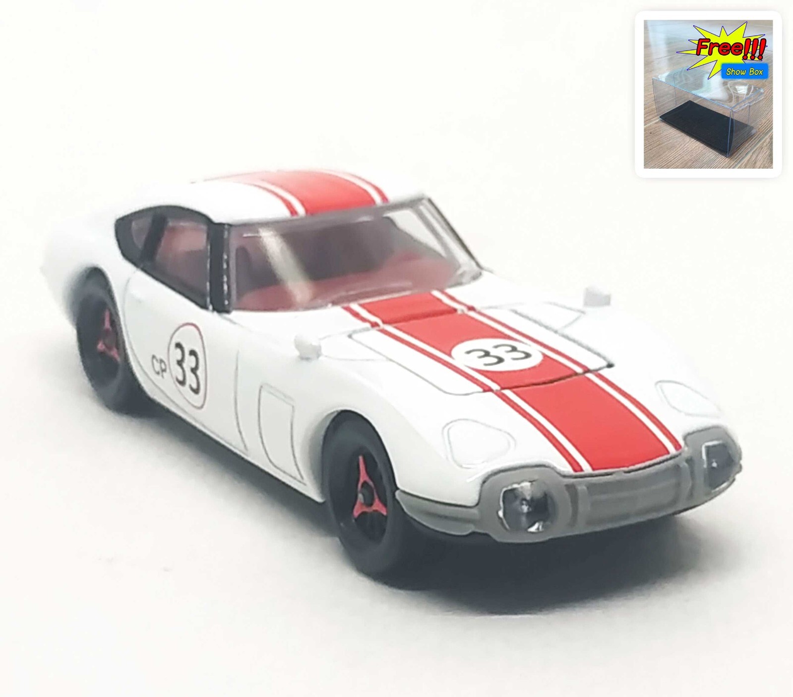 トヨタ2000GT Majorette Toyota 2000GT Vintage Racing no.33 Yellow - 1:56