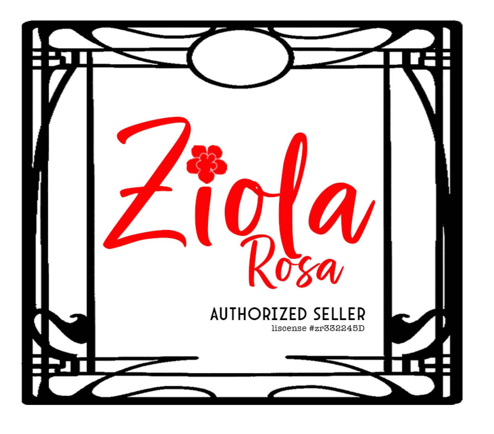 Art Deco Style Flower Girl Art Print 11x17 signed by Ziola Rosa Exotic Floral